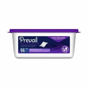 Personal Wipe Prevail  Tub Aloe / Vitamin E / Chamomile Fresh Scent 96 Count Count of 12 By First Quality