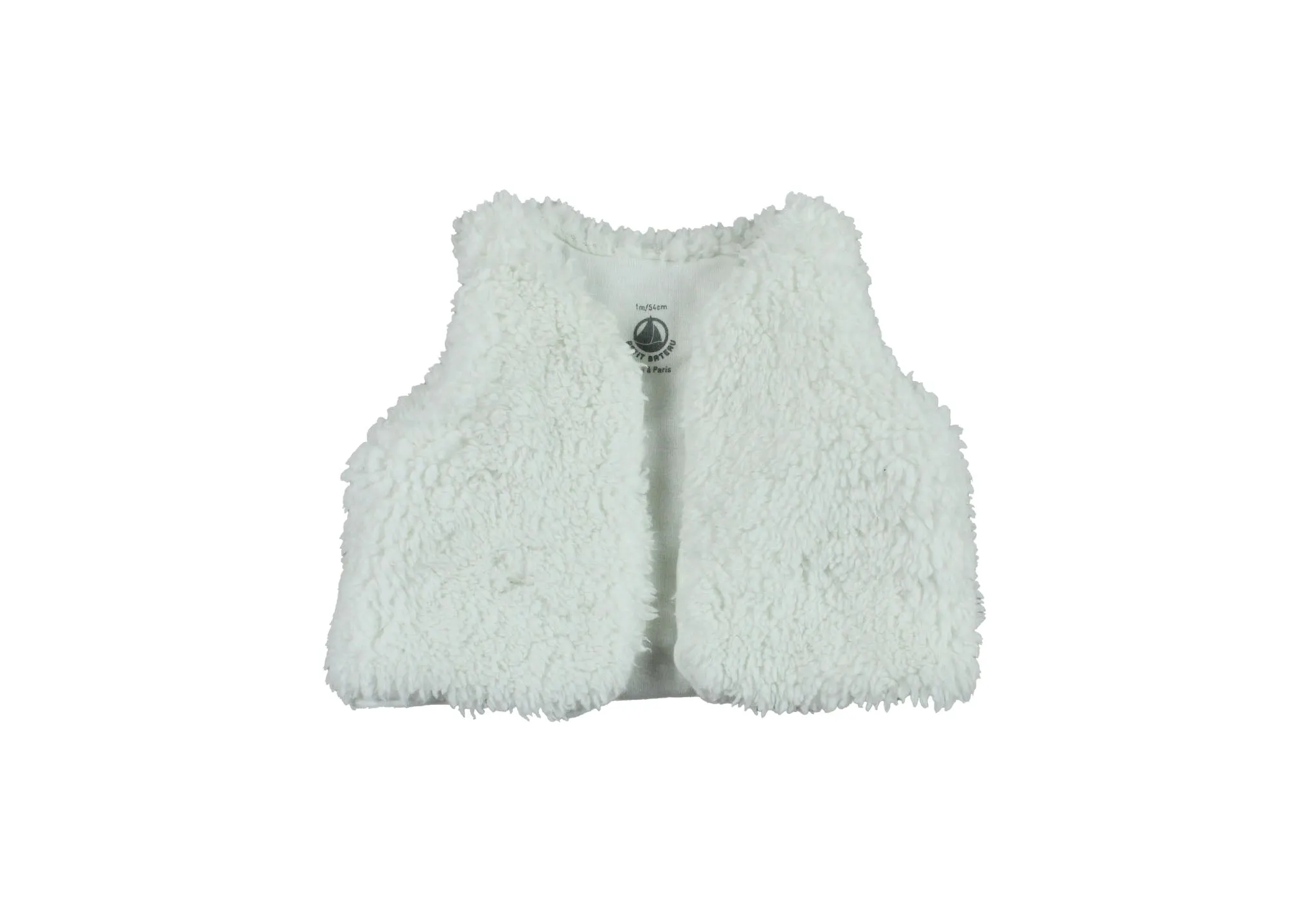 Petit Bateau, Baby Girls Gilet, 0-3 Months