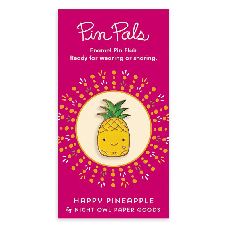 Pineapple enamel Pin