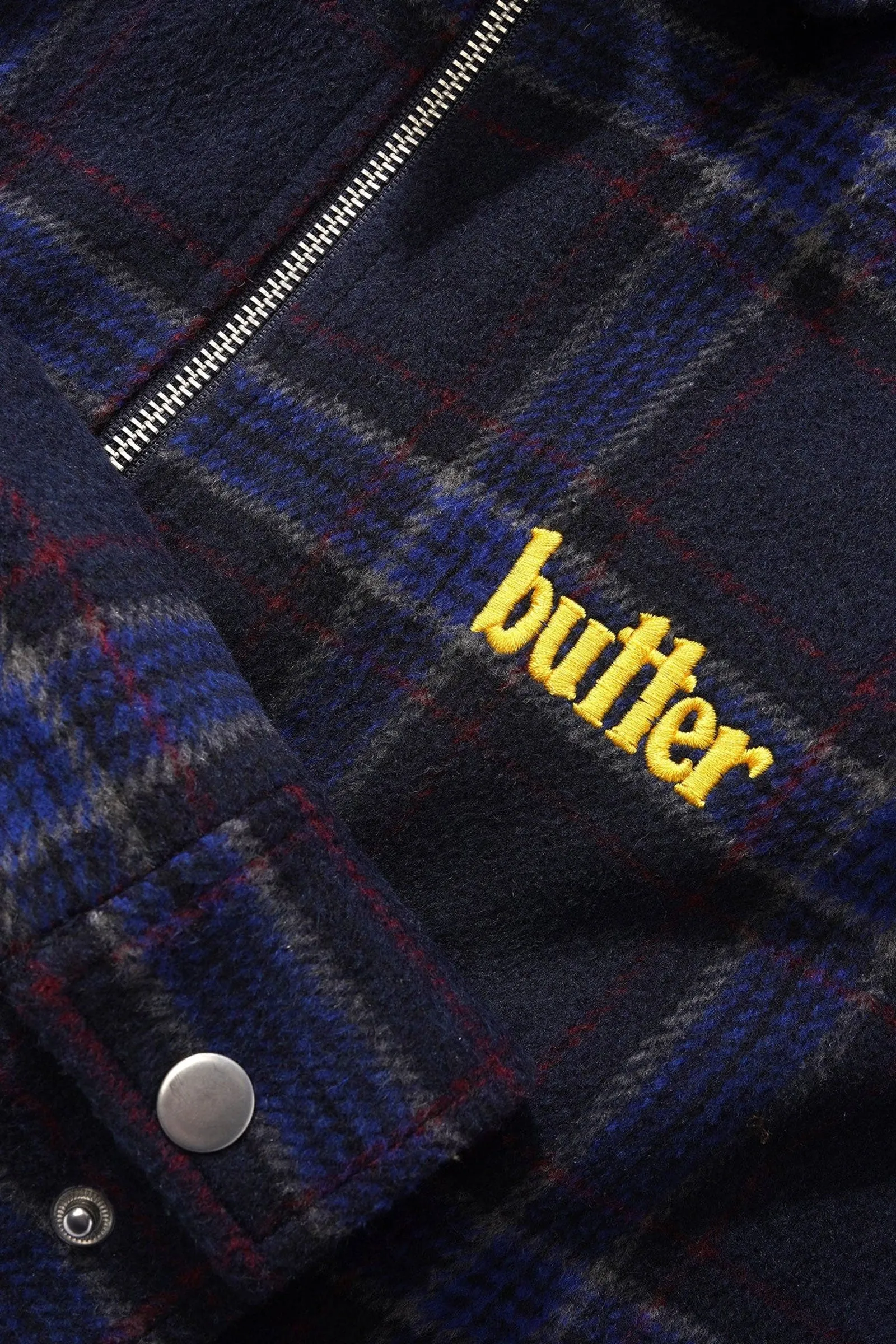 Plaid Flannel Insulated Overshirt