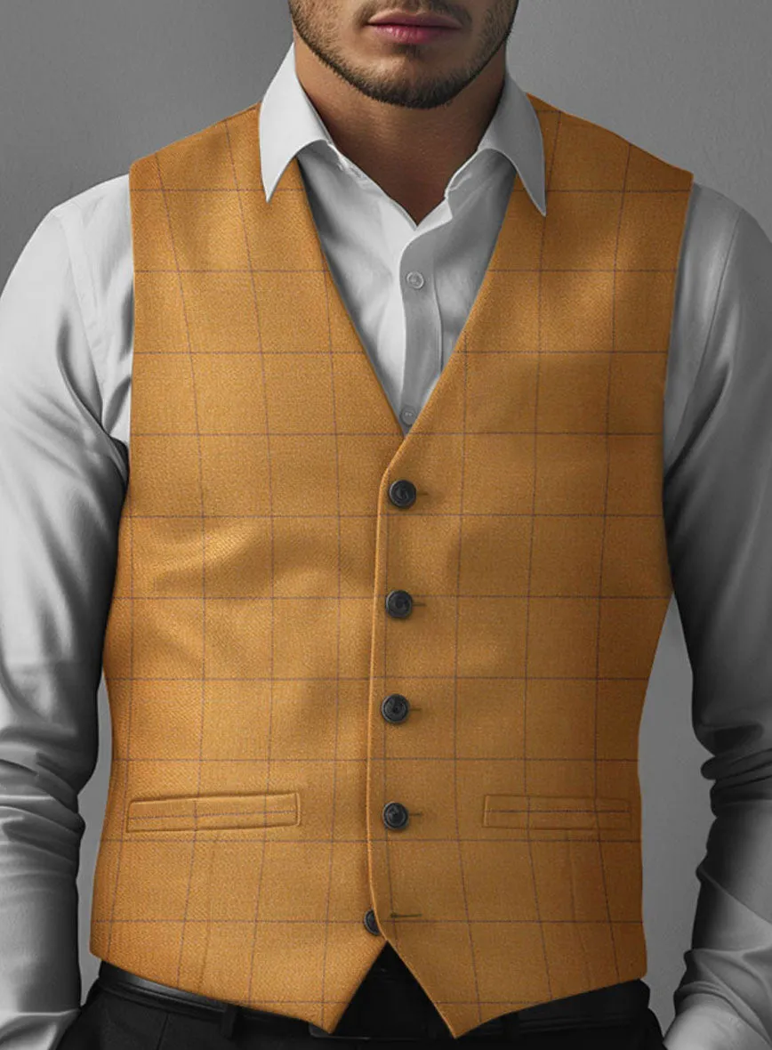 Plaid Waist Coat