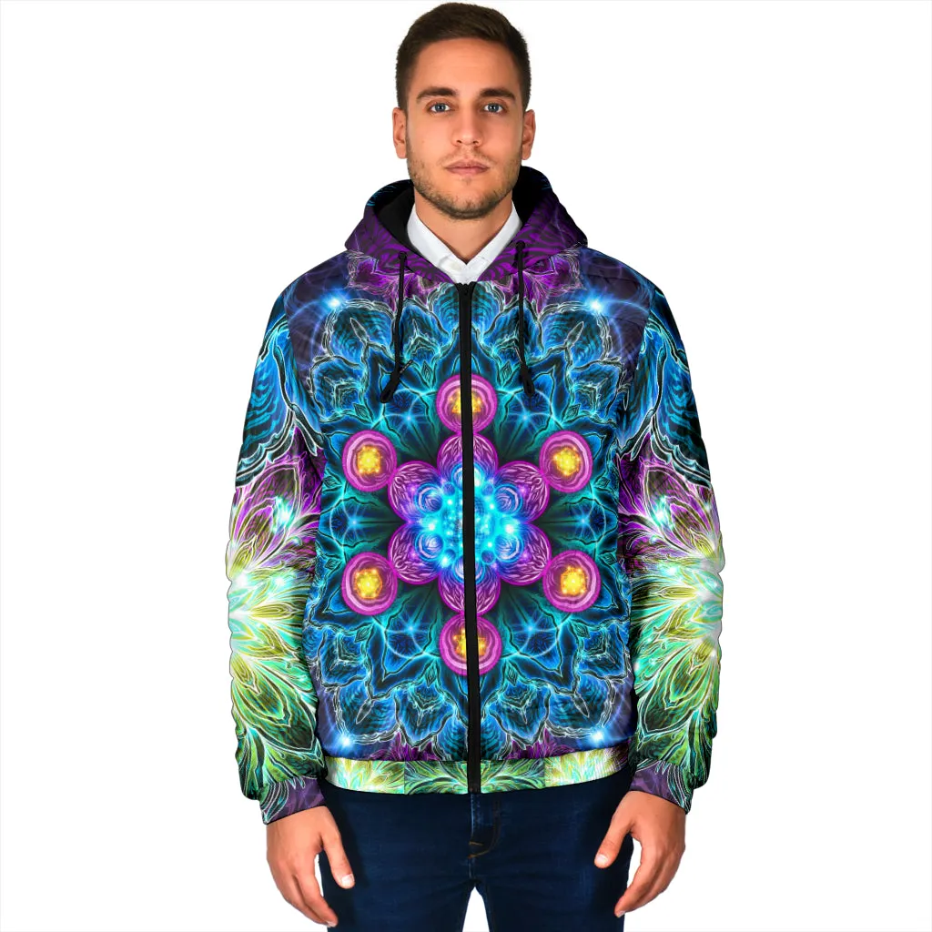 PLATONIC COSMOS | MENS WINTER HOODIE JACKET | YANTRART