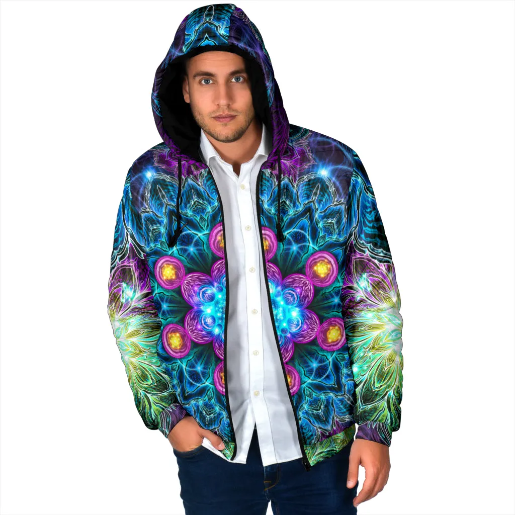 PLATONIC COSMOS | MENS WINTER HOODIE JACKET | YANTRART