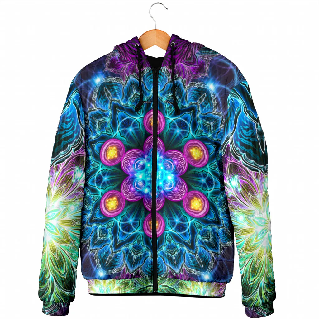 PLATONIC COSMOS | MENS WINTER HOODIE JACKET | YANTRART