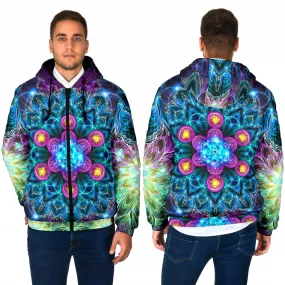 PLATONIC COSMOS | MENS WINTER HOODIE JACKET | YANTRART