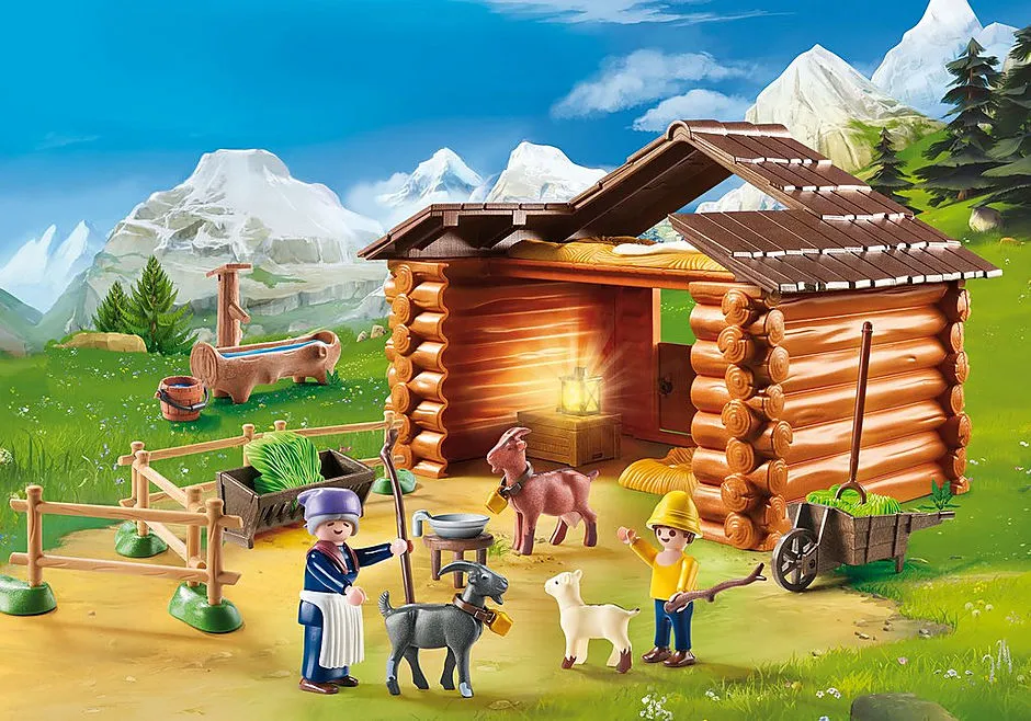 Playmobil Heidi Peter's Goat Stable