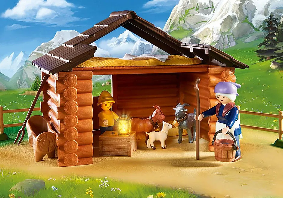 Playmobil Heidi Peter's Goat Stable