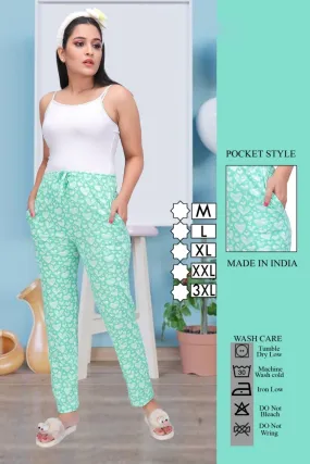 Printed cotton pyjamas for ladies