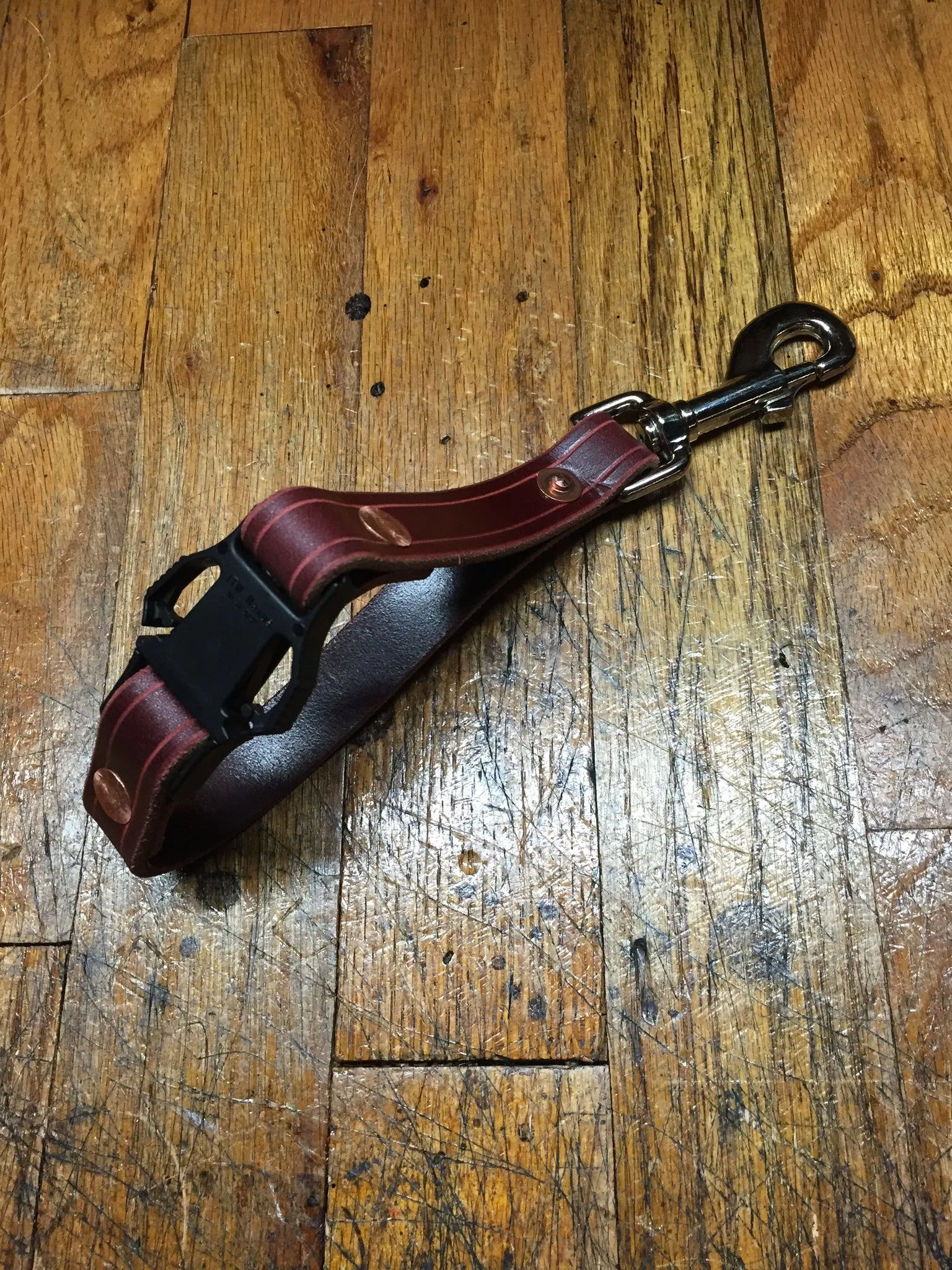 Quick Release Leather Glove Strap / Utility Strap