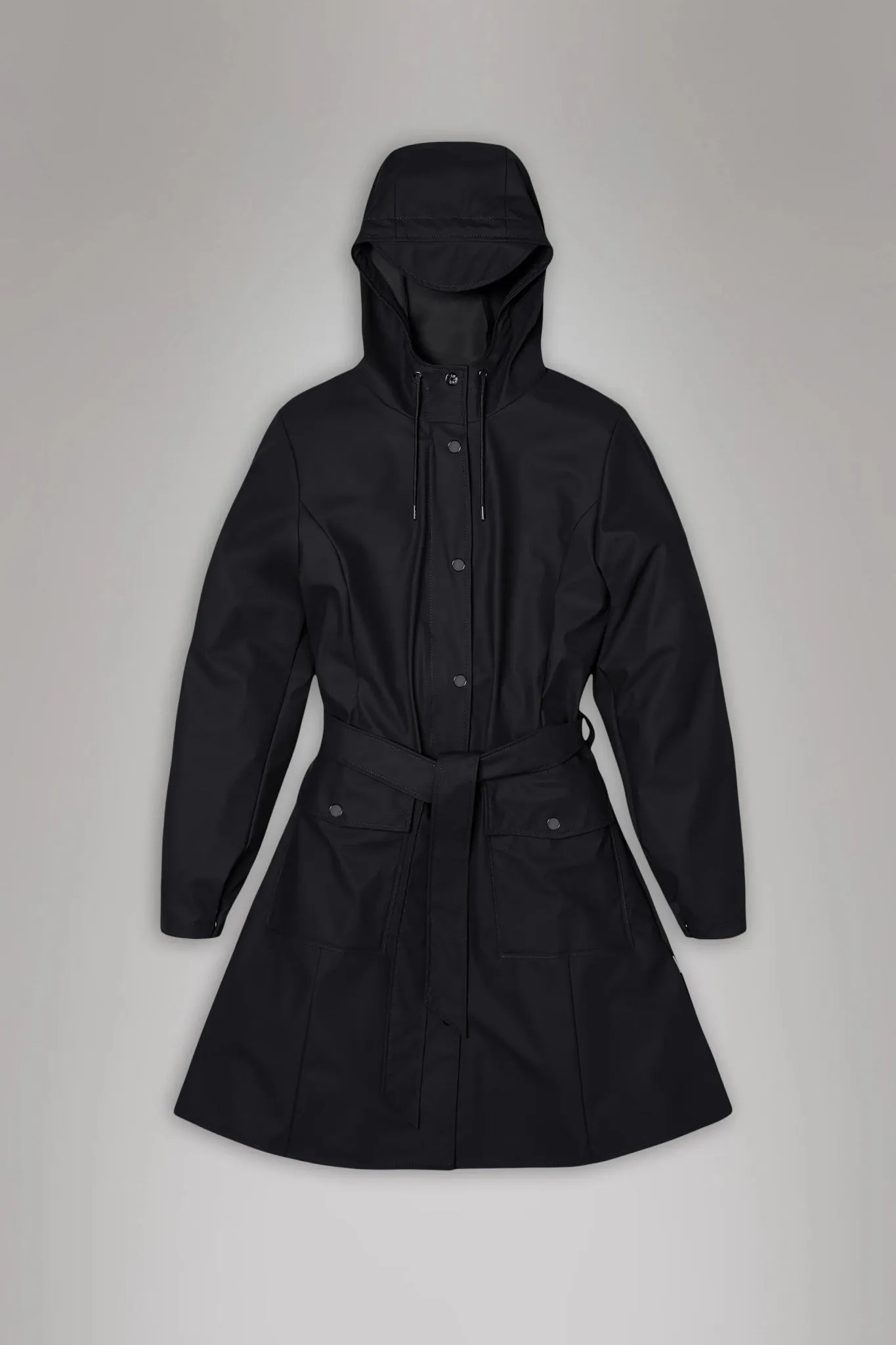 RAINS CURVE Long Jacket W3