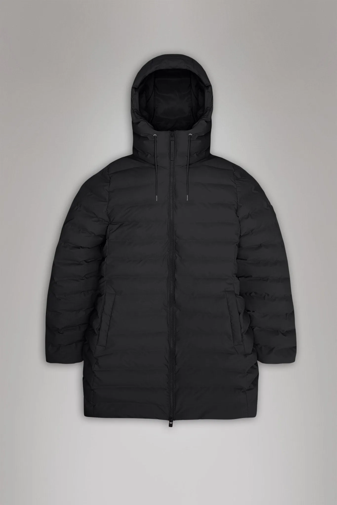 RAINS LOHJA Long Puffer Curve Jacket W3T3