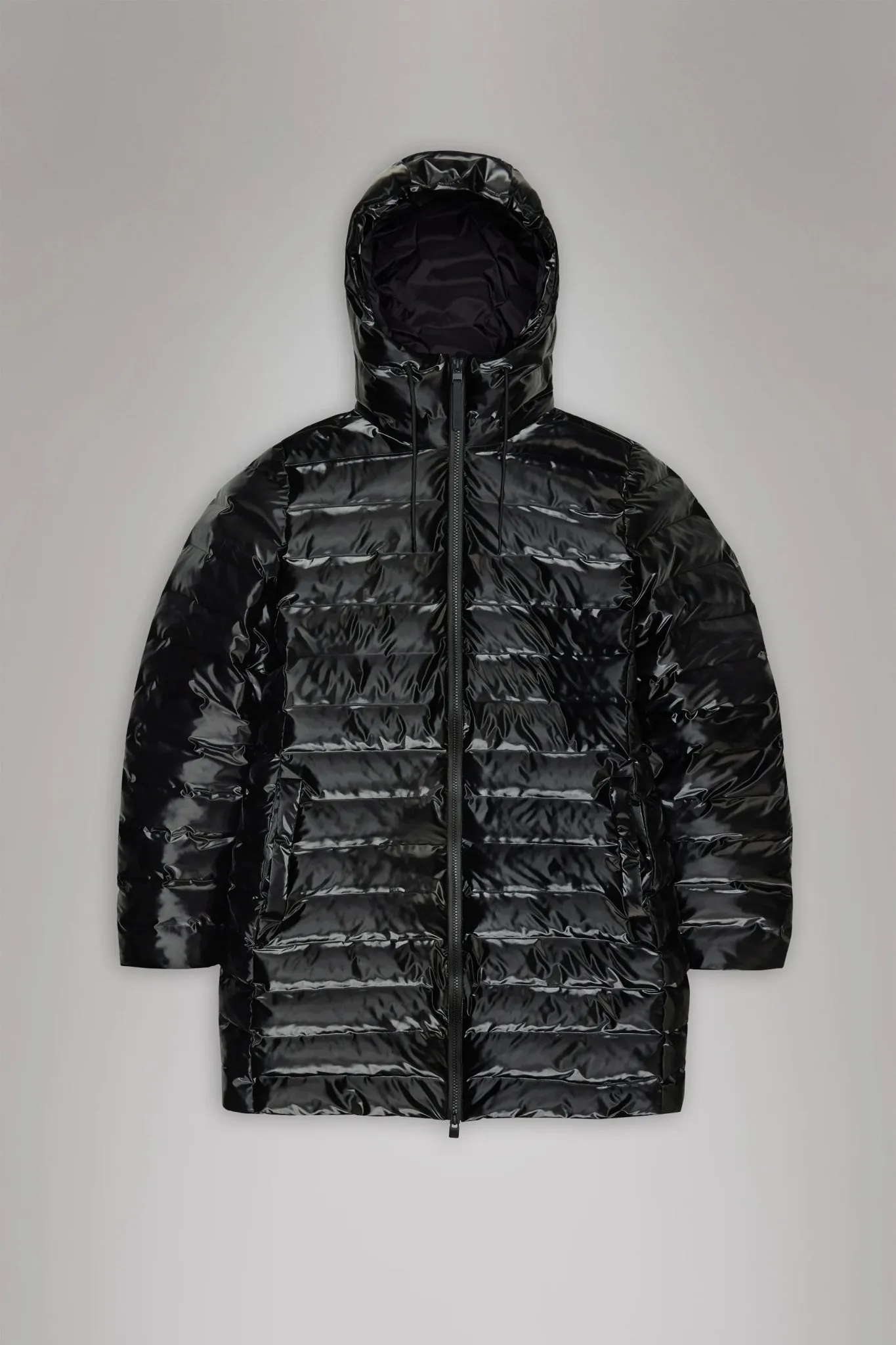 RAINS LOHJA Long Puffer Curve Jacket W3T3