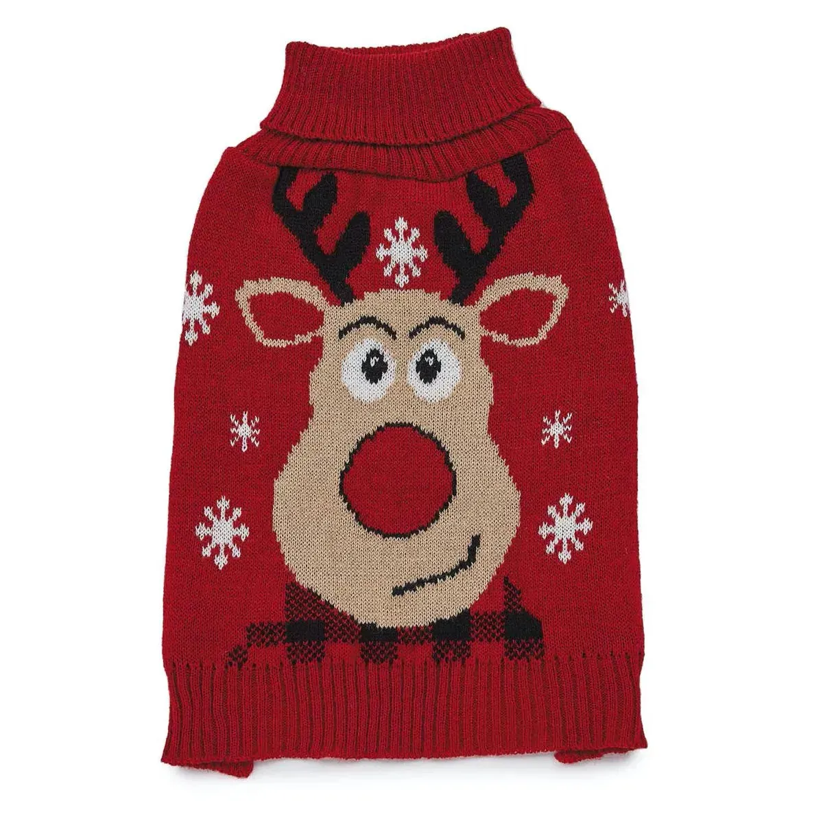 Red Reindeer Holiday Sweater