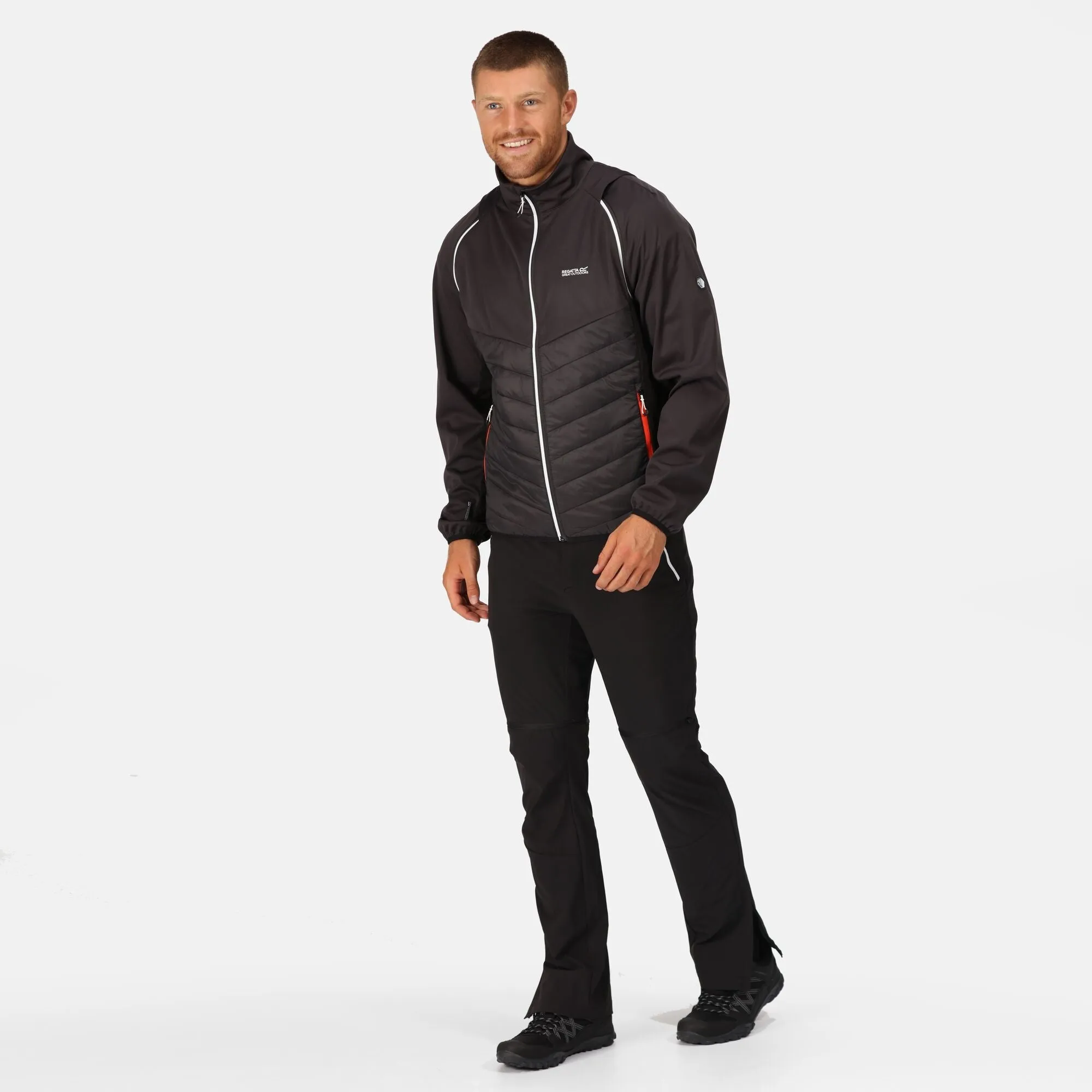 Regatta Mens Steren Softshell Insulated Hybrid Jacket