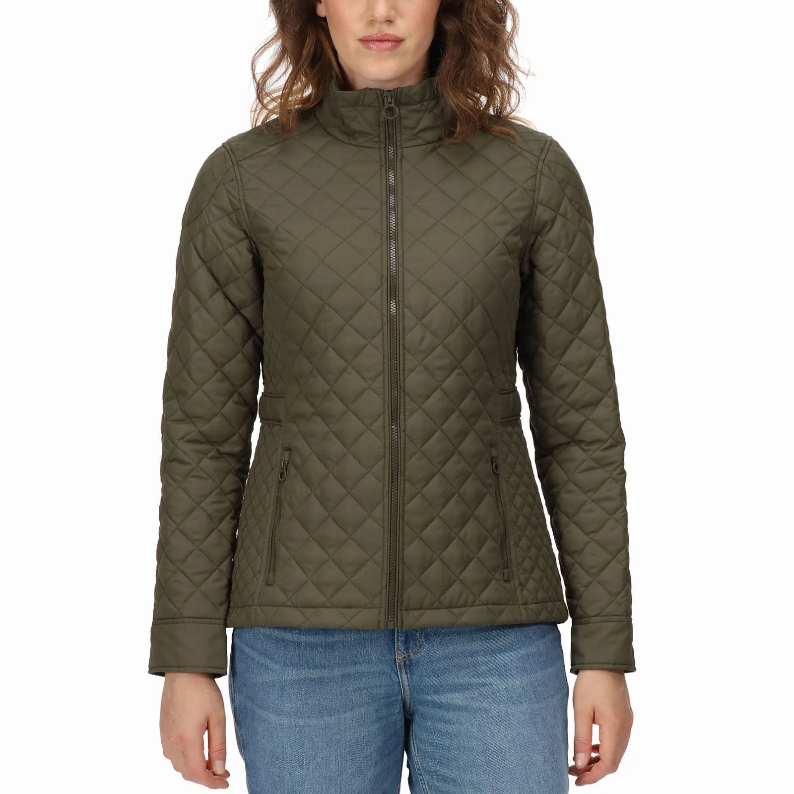 Regatta Womens Charleigh Quilted Insulated Zip Up Jacket