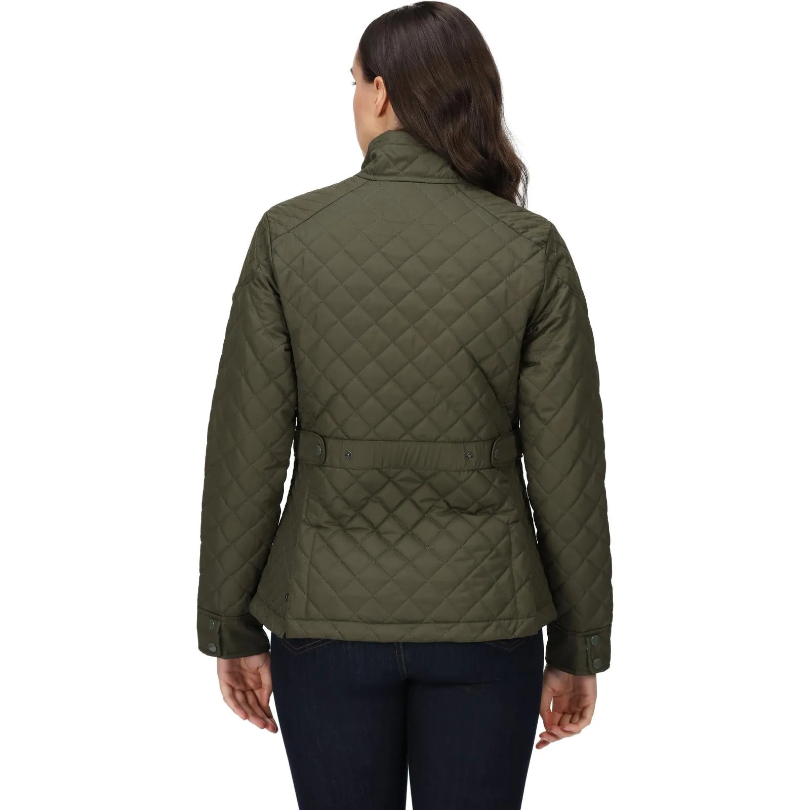 Regatta Womens Charleigh Quilted Insulated Zip Up Jacket