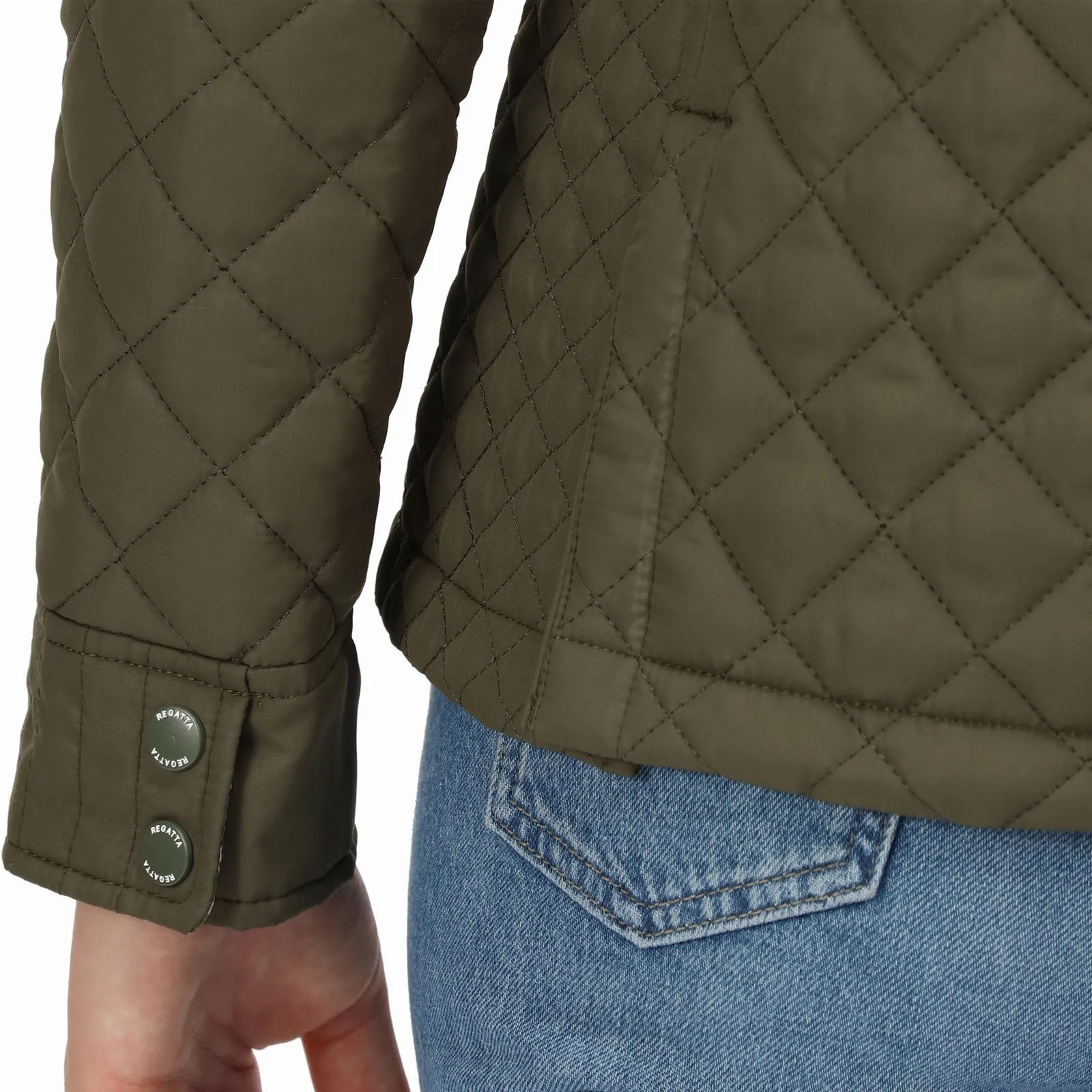 Regatta Womens Charleigh Quilted Insulated Zip Up Jacket