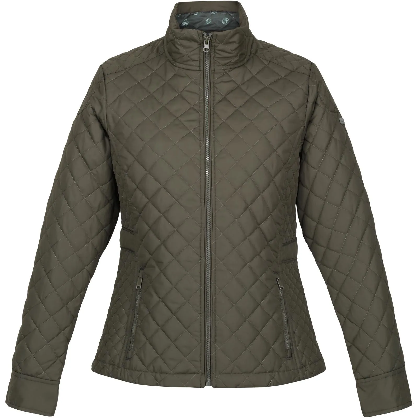 Regatta Womens Charleigh Quilted Insulated Zip Up Jacket