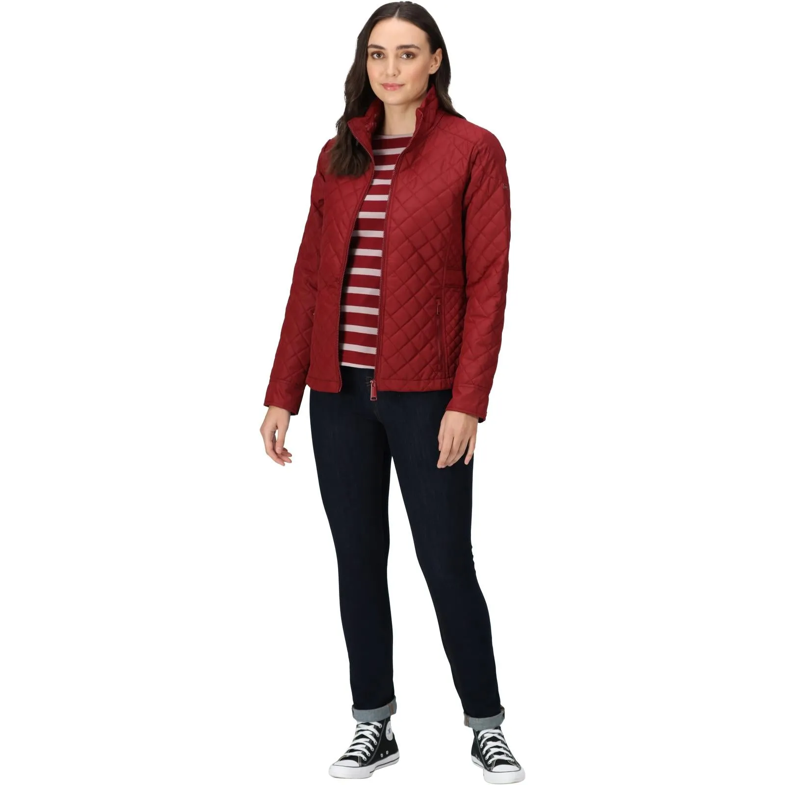 Regatta Womens Charleigh Quilted Insulated Zip Up Jacket