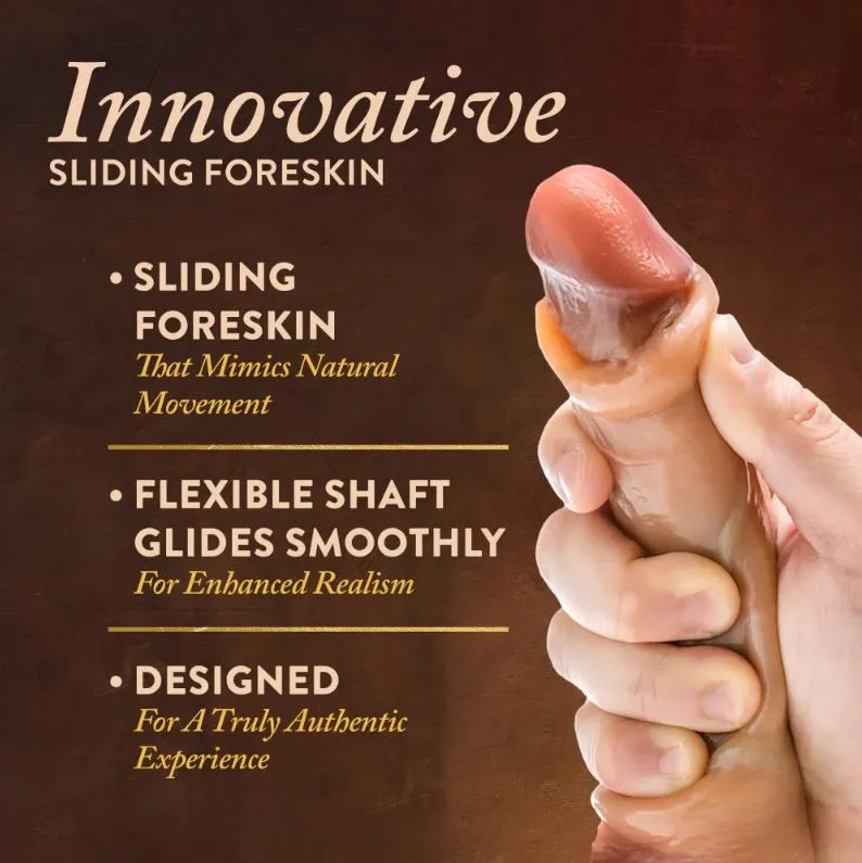 Renaissance DaVinci - 8" Sliding Dildo