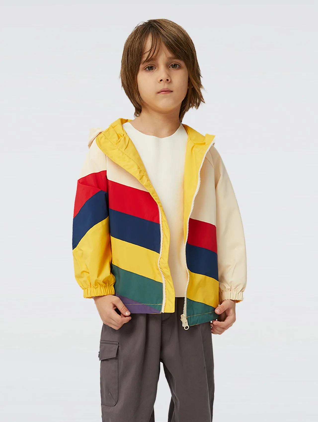 Reversible Rainbow Jacket