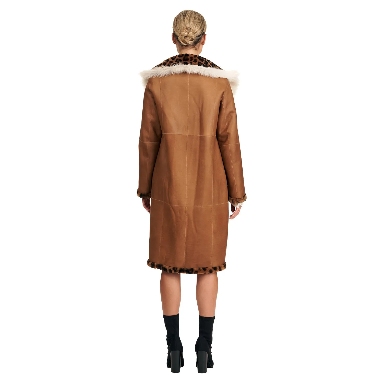 Reversible Shearling Lamb Coat