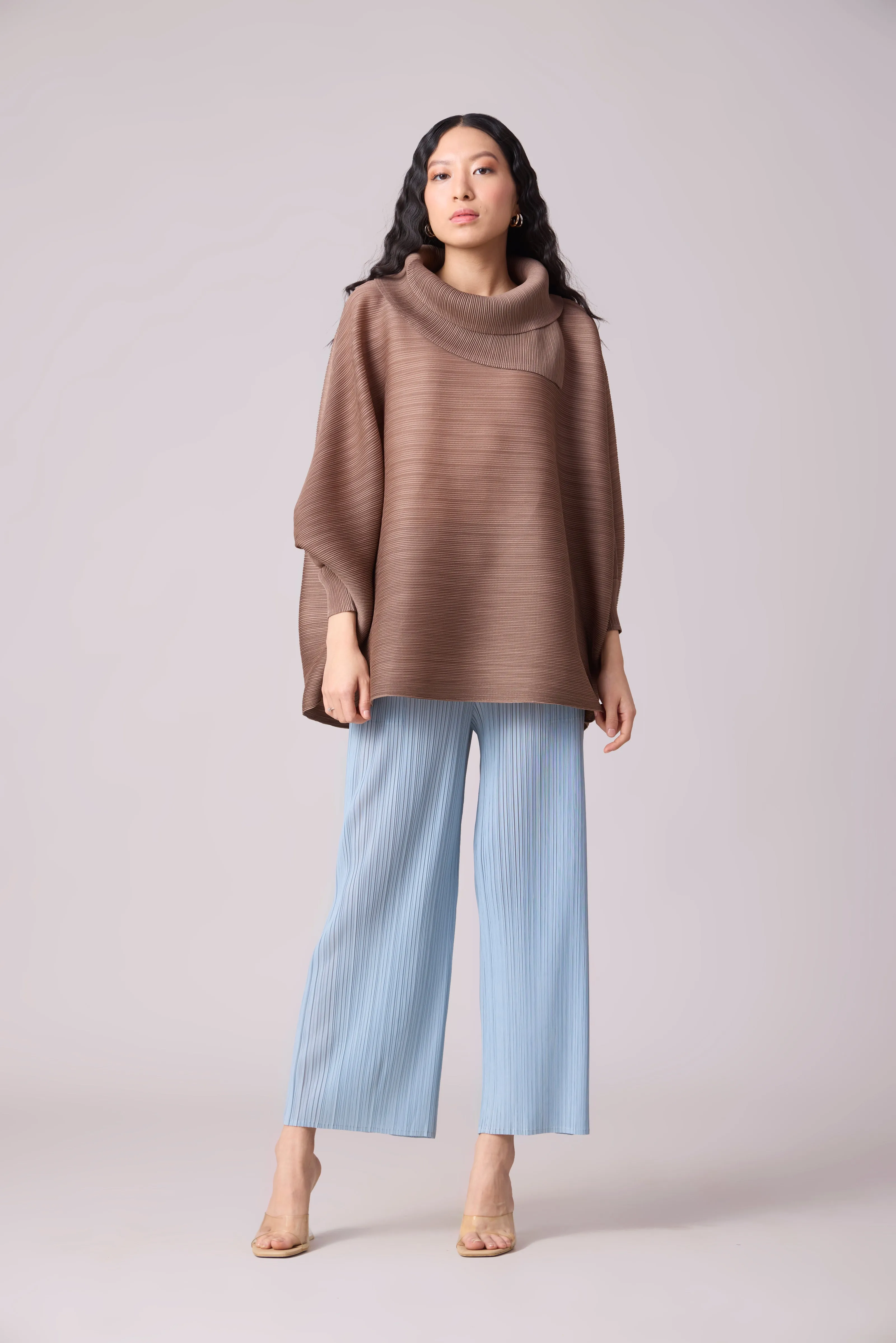 Sloane Batwing Top - Dark Taupe