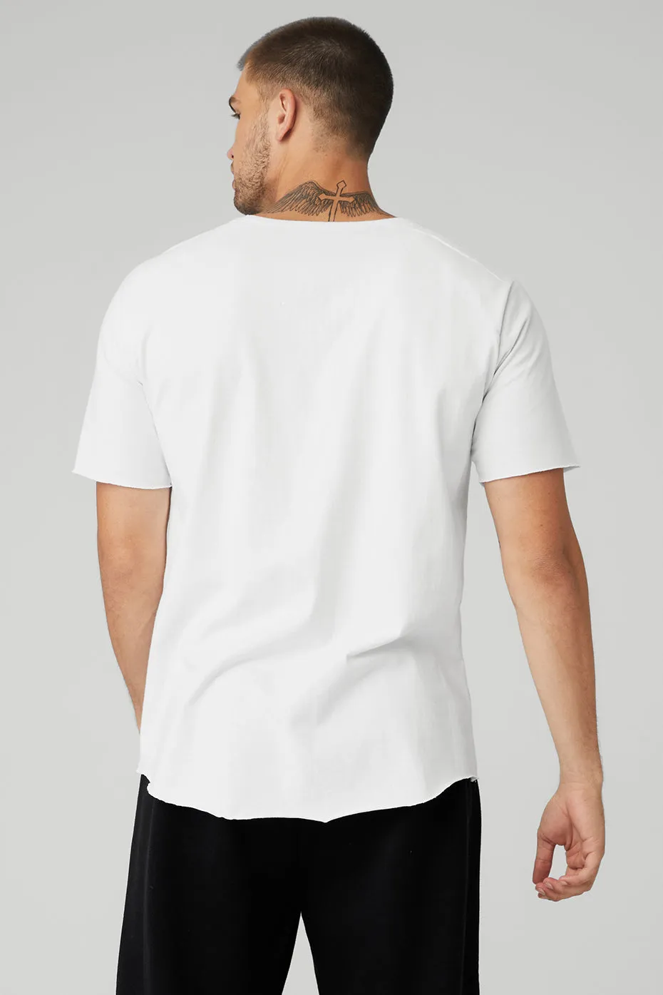 Society Crewneck Tee - White