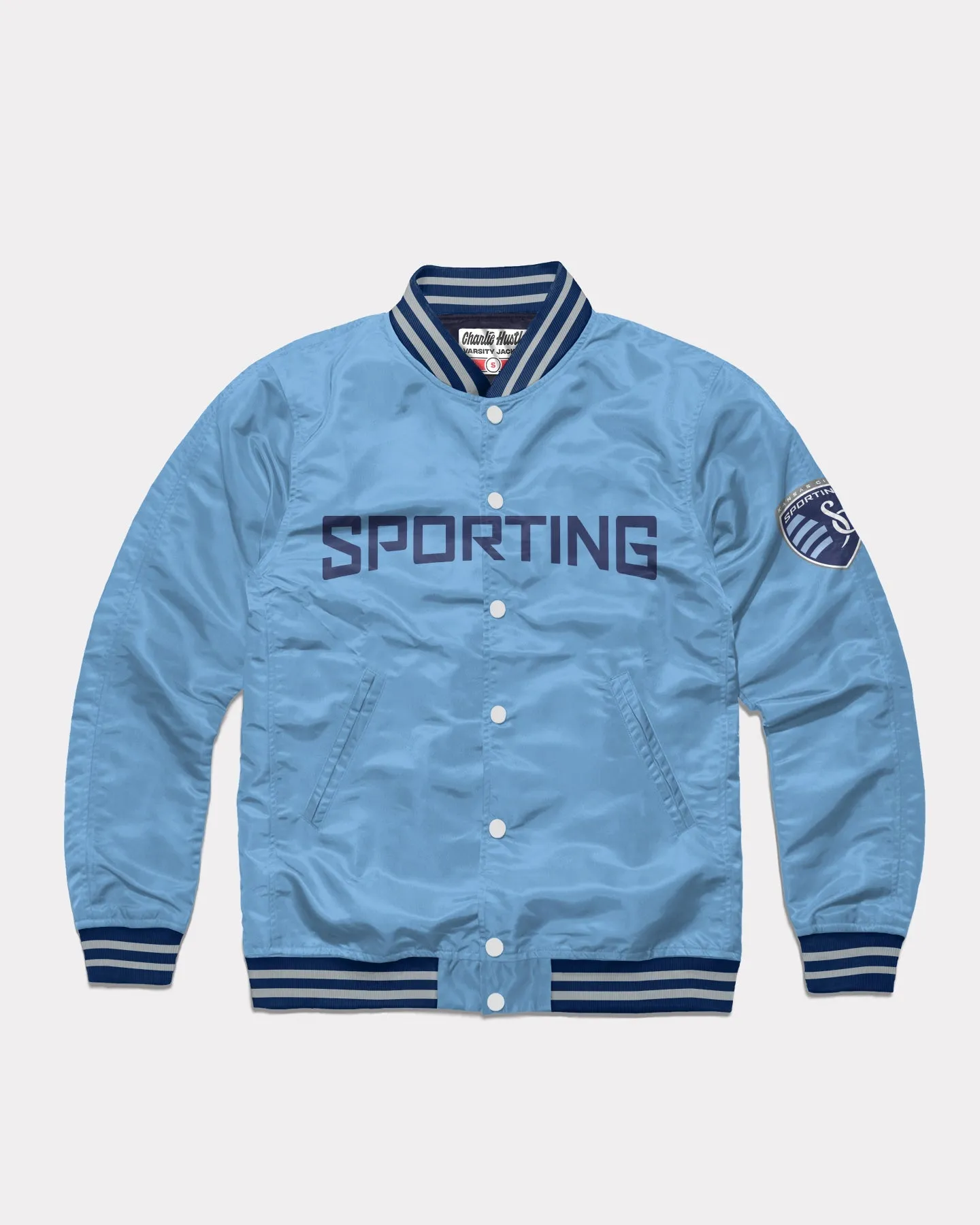 Sporting KC Powder Blue Varsity Jacket