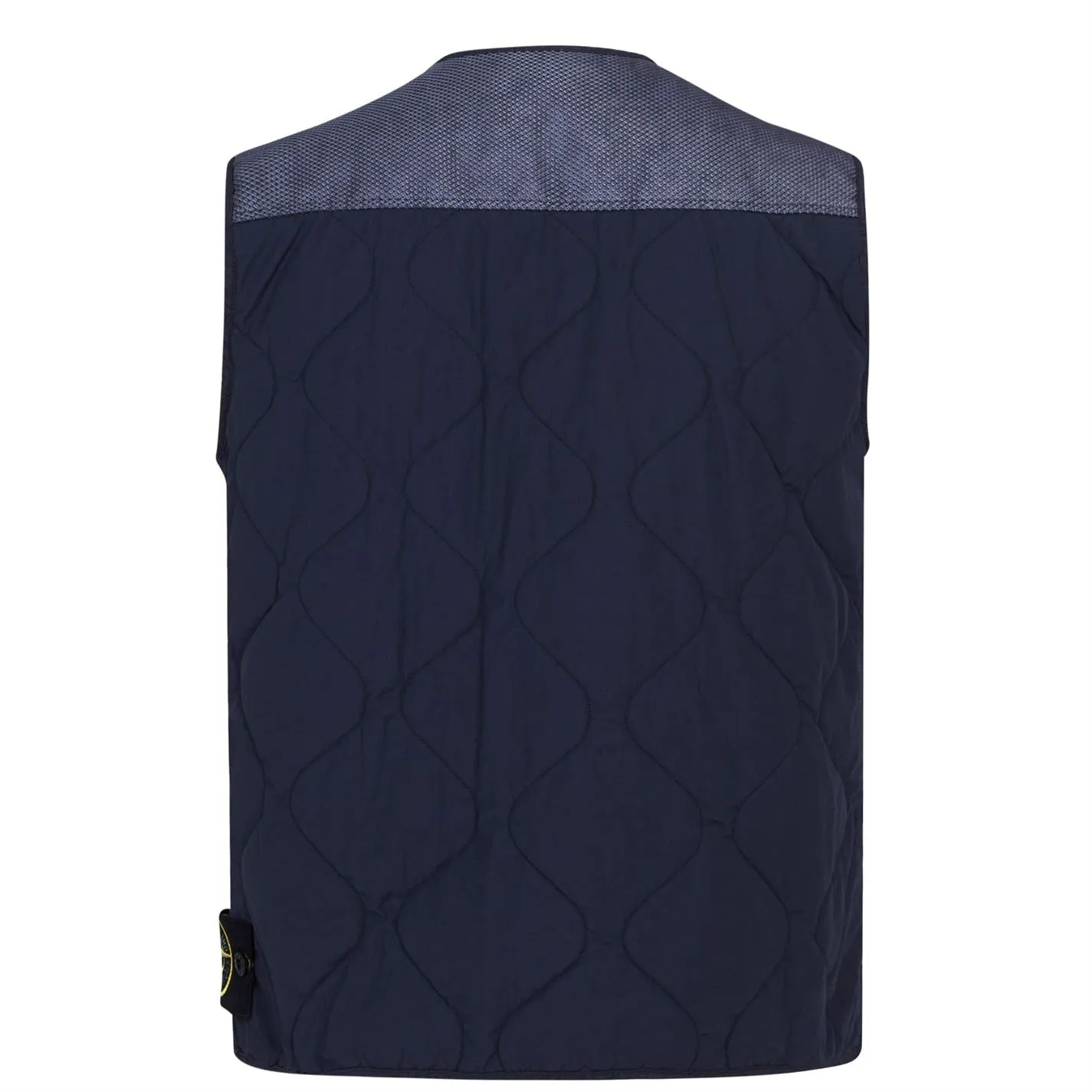 Stone Island Navy Nylon Metal Bodywarmer