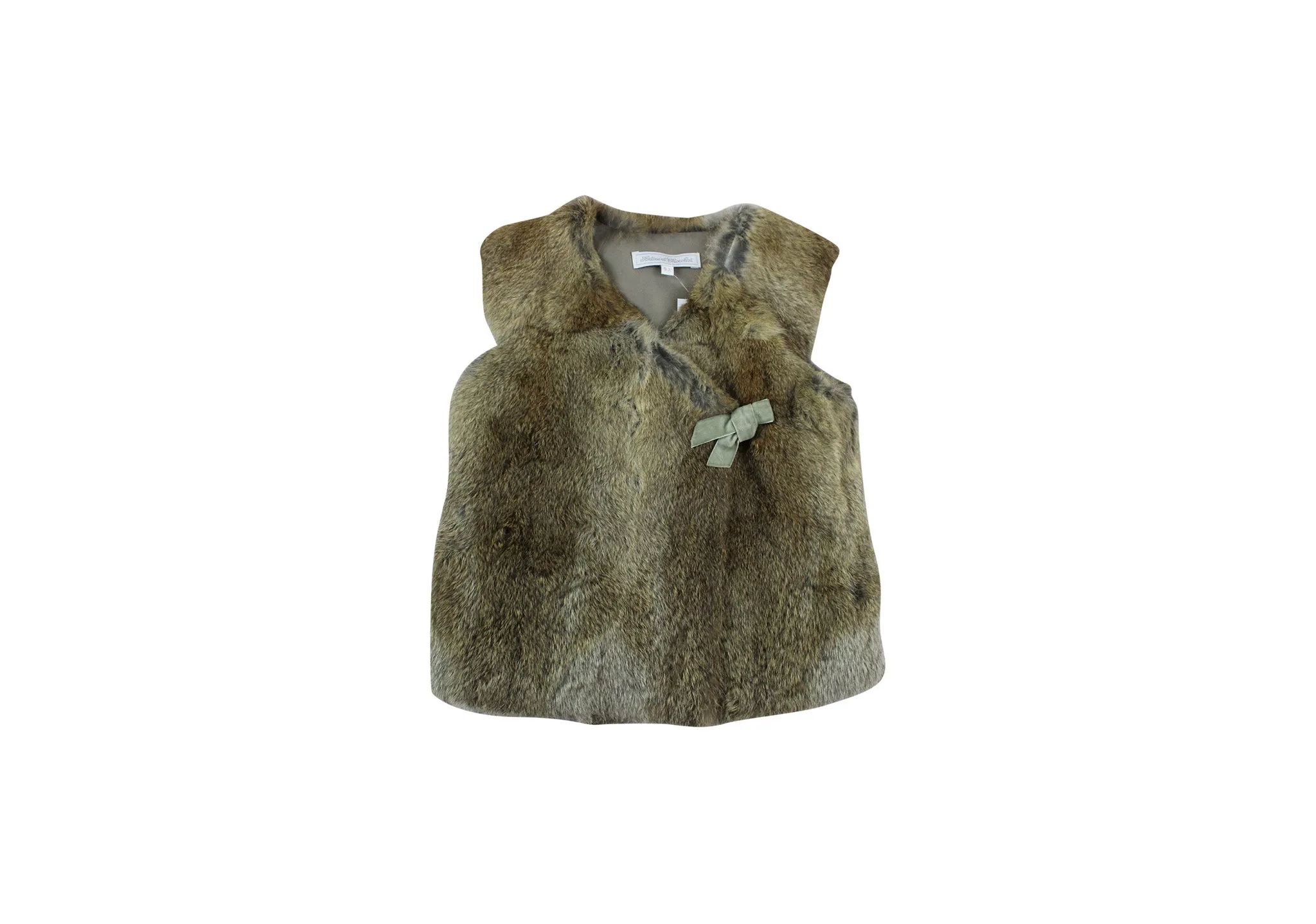 Tartine et Chocolat, Girls Fur Gilet, 6 Years