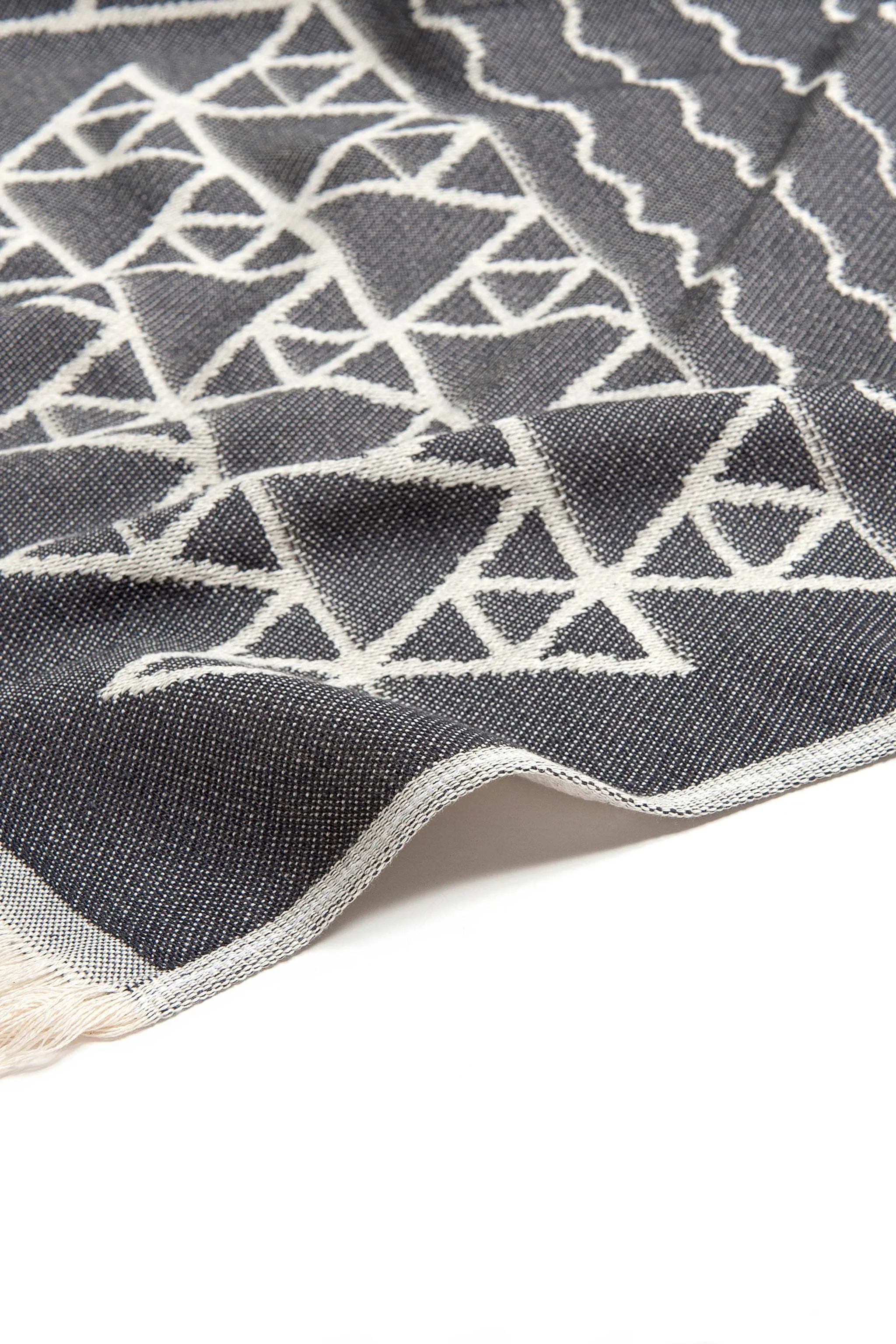 Tinos Grey | Feather Beach Towel