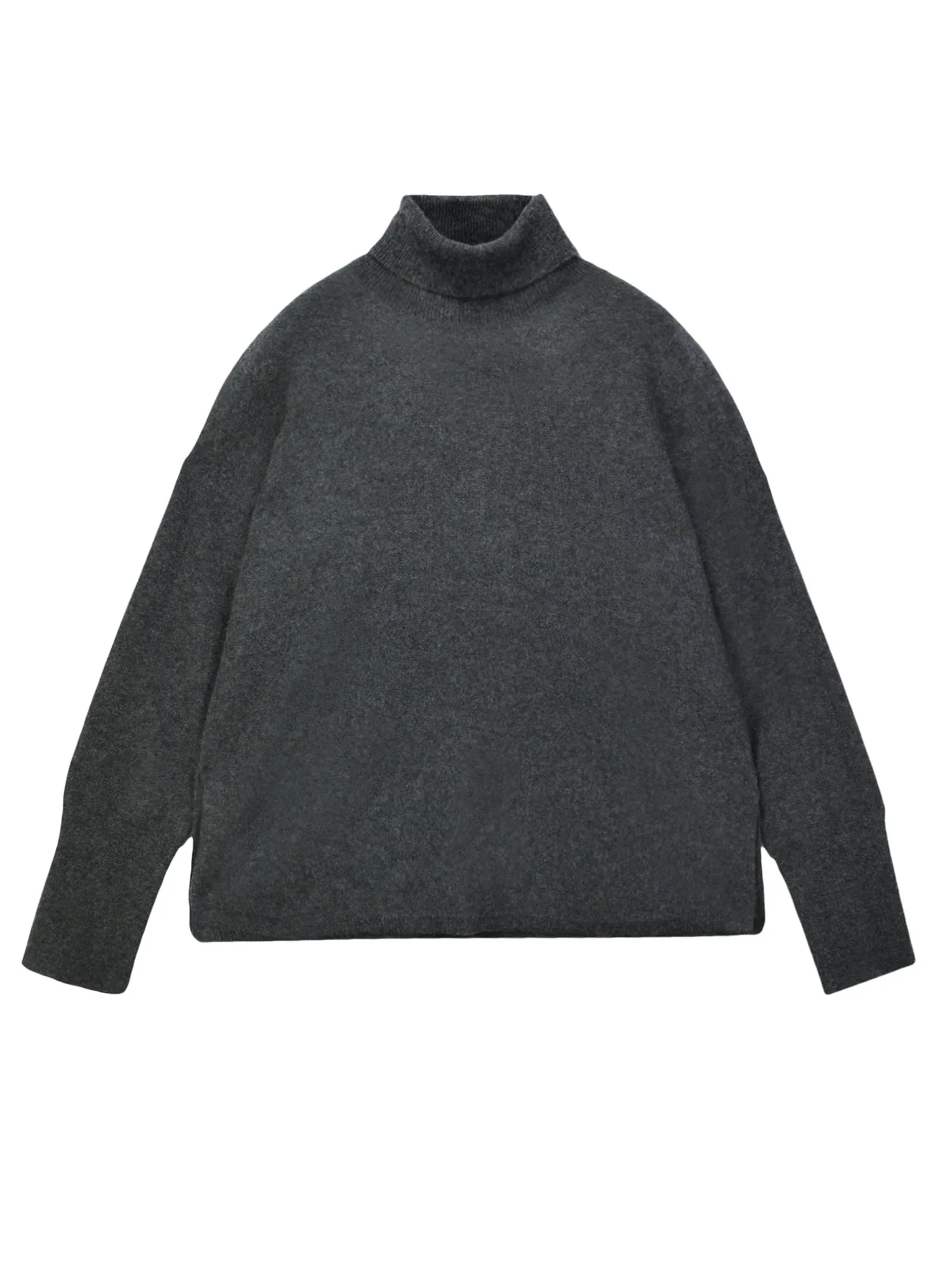 Turtleneck Loosefit Tunic_Graphite