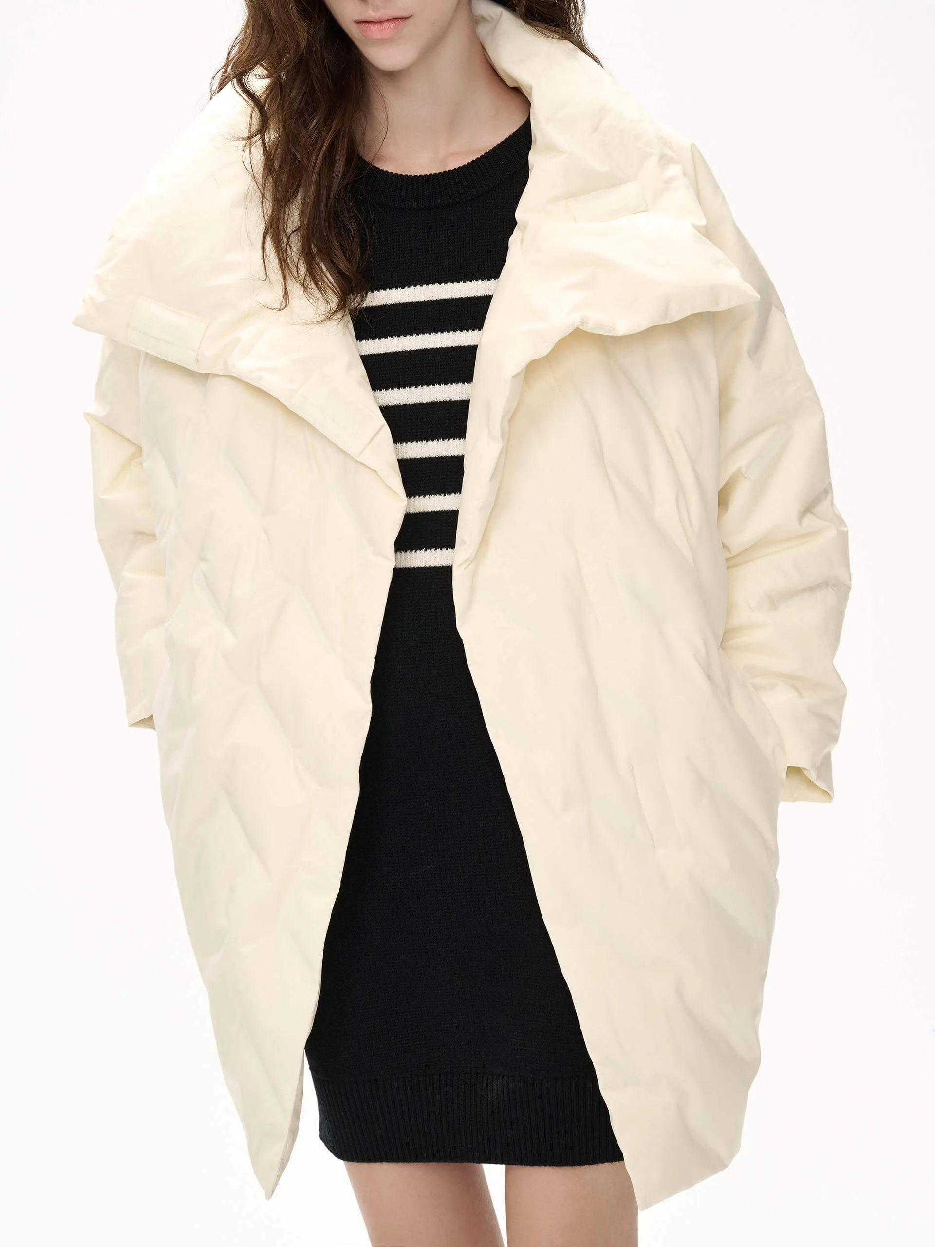 Turtleneck Shell Down Jacket