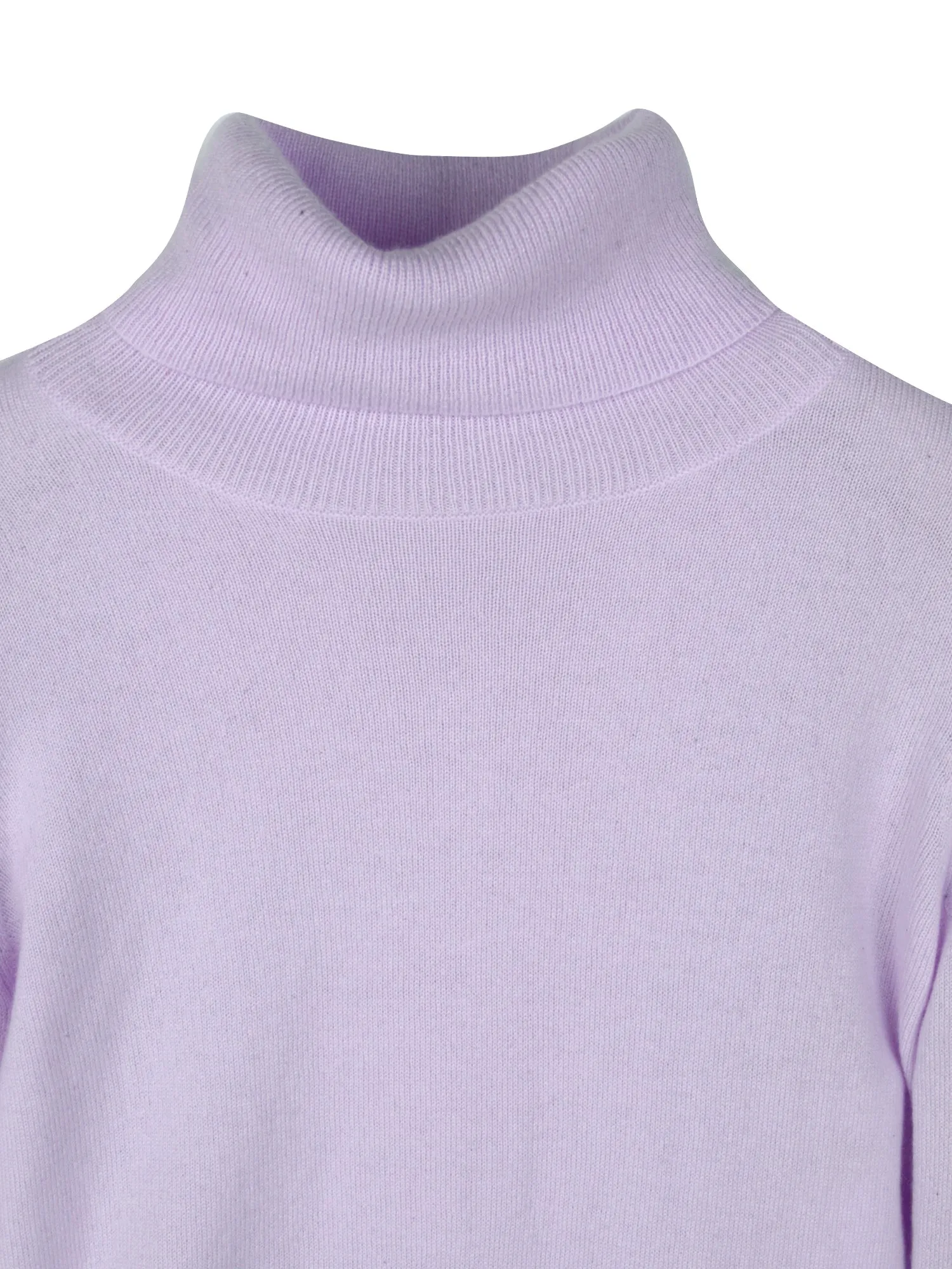 Turtleneck Slimfit Sweater_Lavender