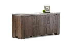 Urban Modern Concrete Top Buffet