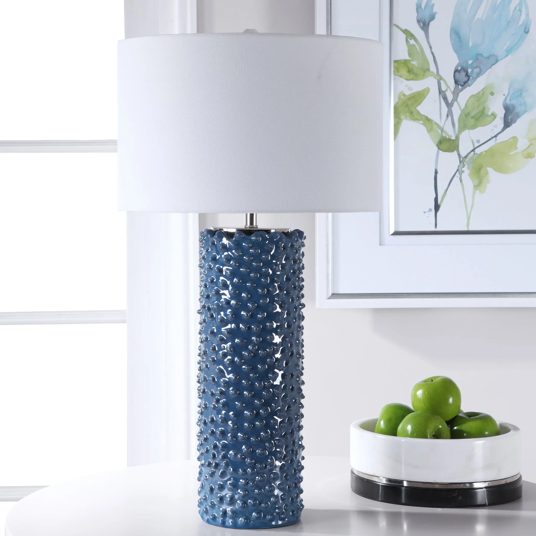 Uttermost Ciji Blue Table Lamp