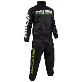 VENUM TRAINING CAMP Sauna Suit Vinyl Sweatsuit Black Size XS, XXL (SET)