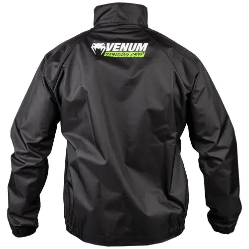 VENUM TRAINING CAMP Sauna Suit Vinyl Sweatsuit Black Size XS, XXL (SET)