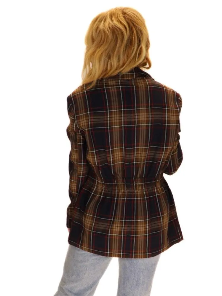 Vida Plaid Blazer