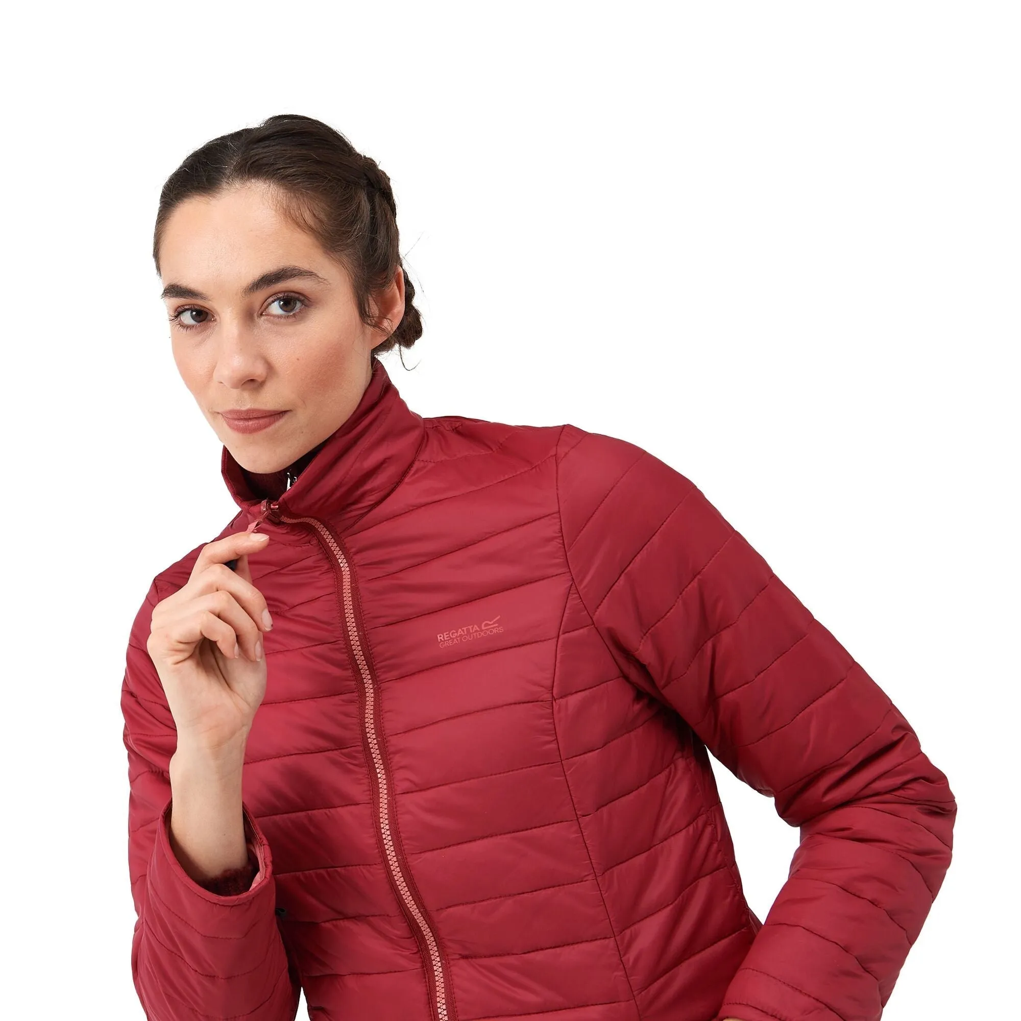 Women's Denbury IV 2 in 1 Waterproof Jacket | Burgundy Rumba Red