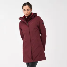 Women's Denbury IV 2 in 1 Waterproof Jacket | Burgundy Rumba Red