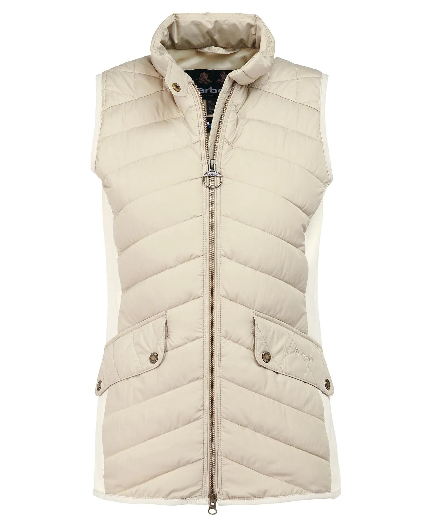 Women's Stretch Cavalry Gilet - Light Sand Marl