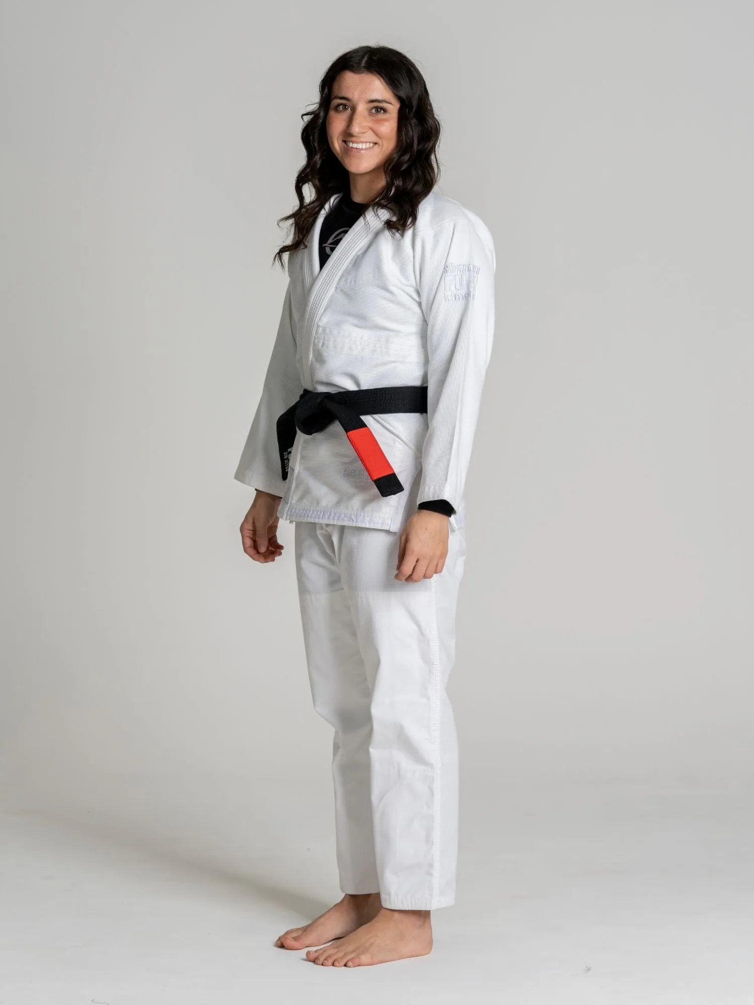 Womens Suparaito BJJ Gi Whiteout